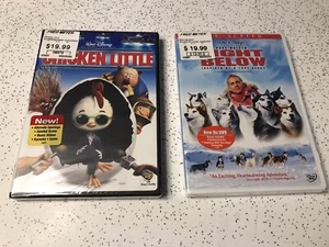 Chicken Little & Eight Below DVDs   Walt Disney Movies    Brand New & Sealed - Picture 1 of 6