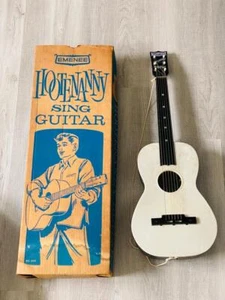 Vintage 1964 Emenee Hootenanny Guitar with Box - Picture 1 of 9
