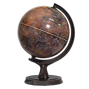 Mapsoft Prime Red Mars Globe, 30 cm/12", R-30, carte de Mars, atlas de Mars, planète rouge