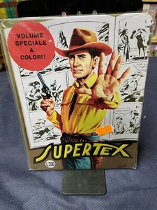 SUPERTEX Targa in Metallo Sergio Bonelli edizione 1999 da collezione - Imagen 1 de 3