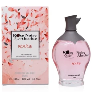 ROSE NOIRE ABSOLUE ROUGE GIORGIO VALENTI EDP SPRAY 3.3 OZ FOR WOMEN-NEW IN BOX - Picture 1 of 1