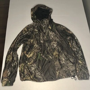 Herter's Hooded Camo Jacket Mens Medium Regular Mossy Oak Break Up Camo - Picture 1 of 7