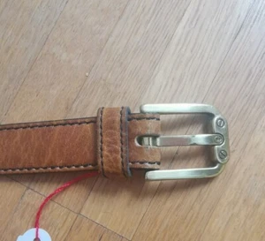 Vintage Goldpfeil, Gürtel, Talliengürtel, Caracciola, 75cm, Braun, Neu - Bild 1 von 6