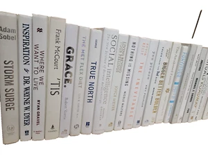Lot of 6 WHITE Beige Ivory Bright Hardcover Wedding Events Decor Design BOOKS - Picture 1 of 11