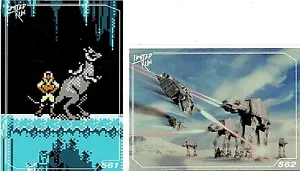 Tarjeta coleccionable Empire Strikes Back NES Limited Run Games plateada #561 #562 nueva como nueva - Imagen 1 de 2
