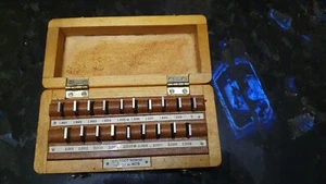Precision Metric Gauge Block Set 0.991-2.009 mm VERY RARE (hard alloy) USSR - Picture 1 of 7