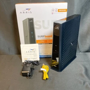 ASUS Surfboard SBG8300 Black DOCSIS 3.1 Gigabit Wireless Wi-Fi Cable Modem - Picture 1 of 12