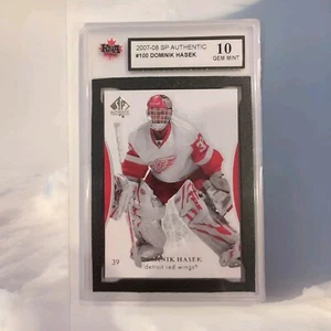2007-08 SP AUTHENTIC Dominik Hasek #100 KSA 10! Detroit Red Wings  - Picture 1 of 3