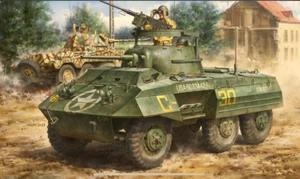 ANDY'S HOBBY HEADQUARTIER AHHQ008 1/16 M8 Greyhound US Light Armoured Car Pla - Bild 1 von 1