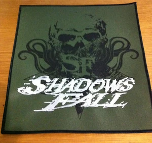 SHADOWS FALL Skull Tentacles SF LARGE HEAVY METAL BACK PATCH NEW OFFICIAL Rare - Picture 1 of 2