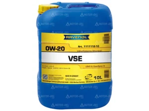 10 Liter RAVENOL VSE SAE 0W-20 Motoröl Vollsynthetisch Made in Ge - Bild 1 von 1