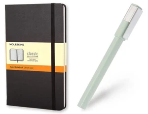 Moleskine Notebook Classic- Copertina Rigida Nera 240 Pagine 13x21 con penna - Foto 1 di 1