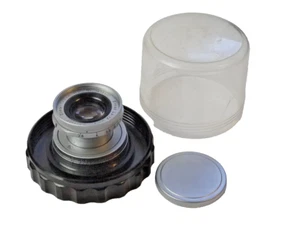 Leitz Wetzlar 5cm f2.8 Elmar-L39 coated chrome collapsible (No.16**), Cap, Case - Picture 1 of 5