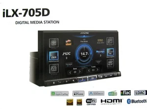 ALPINE ILX-705D DAB USB Bluetooth Radio Digitalradio DAB+ HDMI Receiver Apple - Bild 1 von 5