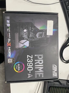 ASUS PRIME Z390-A LGA1151 Support 8/9th ATX Motherboard RBG DisplayPort1.2 HDMI - Afbeelding 1 van 3