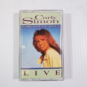 Carly Simon: Greatest Hits Live Cassette 1988 Arista Records - Picture 1 of 3