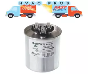 Rheem Ruud Protech Capacitor 45/3 uf 370vac 43-23204-34 - Picture 1 of 2