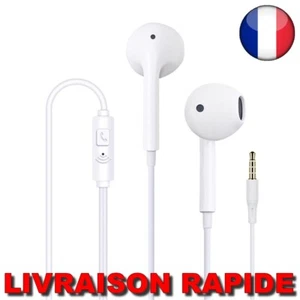 Écouteurs Intra Auriculaires Filaire Oreillettes Stéréo Casque Sport Musique 3.5 - Picture 1 of 7