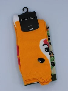 Bioworld Crew Socks Cute Dogs Size 9-11 Pack of 2 Pairs - Picture 1 of 1