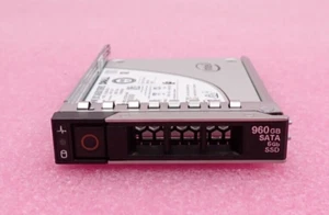 Dell Enterprise 960GB SATA 6G RI 2.5" TLC NAND SSD 4T7DD in 14/15/16th Gen Caddy - Picture 1 of 5