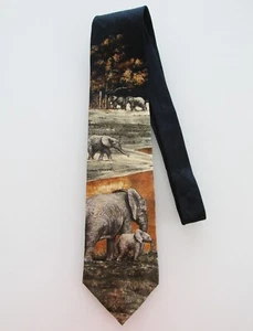 Gefährdete Arten Herren Seidenkrawatte - Bild 1 von 4