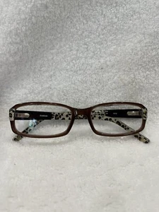 BEBE “ACCOMPLISHED” Eyeglasses BB5003 135 11-12 Leopard Print With Case - Picture 1 of 11