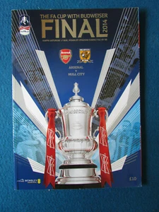 Arsenal v Hull City FA Cup Final 2014 Programme 17/5/14 - Picture 1 of 1