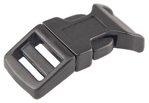 50 - 5/8 Inch Economy Contoured Side Release Plastic Buckles - Picture 1 of 2