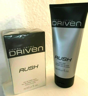 Avon Derek Jeter DRIVEN RUSH 2,5 oz Colonia Spray eau de toilette + Jabón Corporal NUEVO Foto 1 de 4