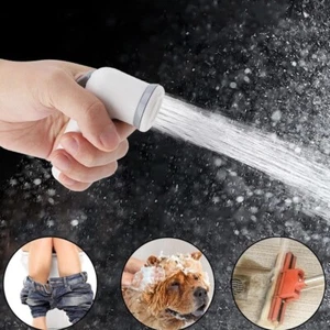 Portable Handheld Bidet Spray for Pet Shower and Toilet ABS Shower Head - Picture 1 of 9