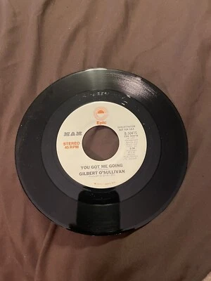 GILBERT O'SULLIVAN You Got Me Going  45 Promo Mono Stereo 1977 - Image 1 of 3