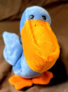 TY BEANIE BABY SCHAUFEL DER PELIKAN SELTEN MIT FEHLER EXTRAS - Bild 1 von 9