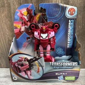Transformers Earthspark Warrior - Elita-1 Pink New In Box - Picture 1 of 7
