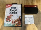 Sega master system CLOUD MASTER - Inlay Is Printed On Photo Paper - No Manual