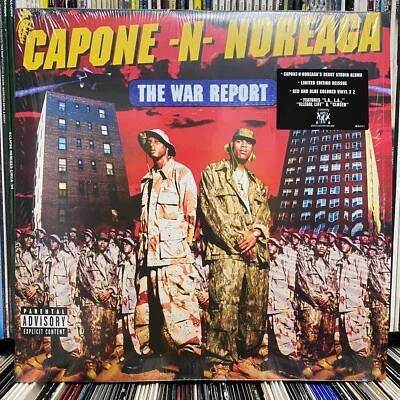 CAPONE-N-NOREAGA - THE WAR REPORT (VINYL 2LP)  2021  RARE!!  MOBB DEEP + TRAGEDY - Image 1 of 4