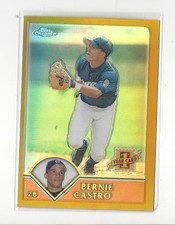 2003 Topps Chrome Baseball Gold Refractor Singles xxx/449 - You Choose