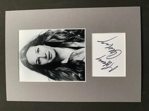 Tarjeta postal/autógrafo de Passepartout 20x30 firmado original de Mary Crosby - Imagen 1 de 1