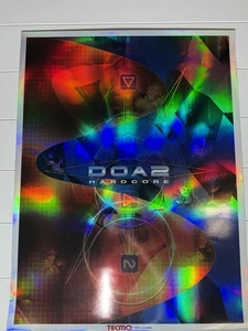 Dead Or Alive 2 Hardcore DOA Tecmo Tienda Exhibición De Colección 25x19 - Imagen 1 de 8