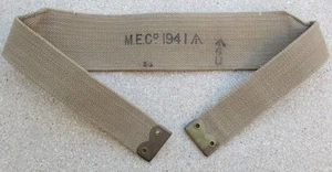 RARO Ejército Británico: "1941 WEB BREN BOLSAS SUPLEMENTARIAS CORREA" (37 Patrón, MECo) - Imagen 1 de 6
