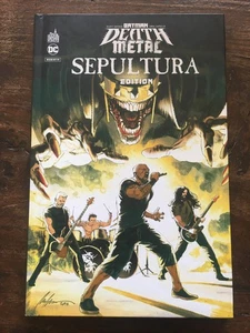Comic Karton .. BATMAN DEATH METAL ... SEPULTURA EDITION ... BAND 6 - Bild 1 von 6