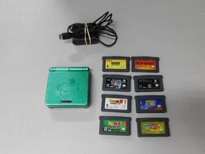 Nintendo Gameboy Advance SP Pokemon Edición Rayquaza AGS-001 Portátil 8 juegos - Imagen 1 de 22