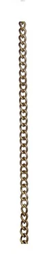 Brass Hanging Chain for Bells, Chain Extension, Temple bells, Yellow, 2 meters - Image 1 of 4
