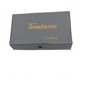 Double Nine Dominos by Cardinal with Case Vintage Full Set Pre Owned - Picture 1 of 3