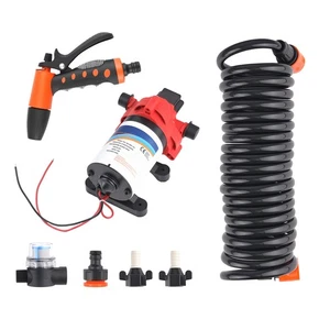 12V Marine Pump System for Boat Yacht RV 3GPM 70PSI Fresh Water Washdown Kit - Picture 1 of 12