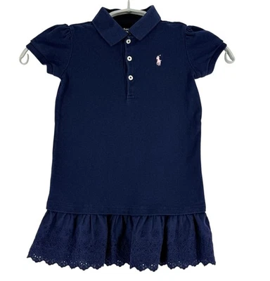 Ralph Lauren Niños Niñas Informal Manga Corta Azul Talla 24 Meses 2 años Foto 1 de 4
