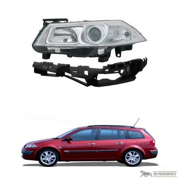Hauptscheinwerfer rechts passt für Renault Megane II Coupé-Cabriolet 06-08 - Bild 1 von 1