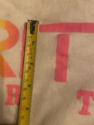 Vintage 90s Esprit T-Shirt RARE Abstract Floral Spell Out Logo Single Stitch XL - Image 1 of 4