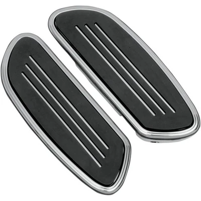 Drag Specialties 1621-0349 Streamline Passenger Floorboards - Chrome - Image 1 of 3