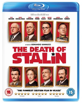 The Death of Stalin (Blu-ray) Rupert Friend Andrea Riseborough (UK IMPORT) - Image 1 of 2