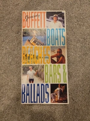 Boats, Beaches Box by Jimmy Buffett (Cassette, May-1992, 4 Discs, MCA Nashville) - Image 1 of 4